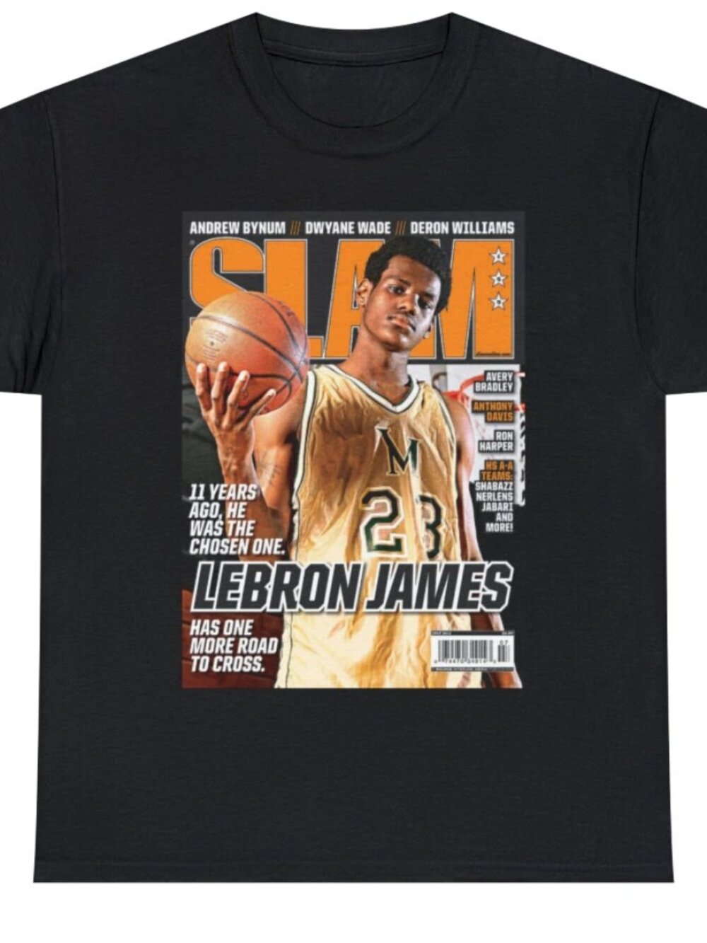 LeBron James Chosen One Slam Cover Tee Shirt